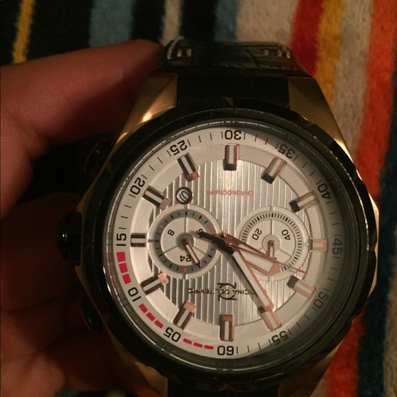 Official Del Tempo good and black watch - Picture 5 of 5